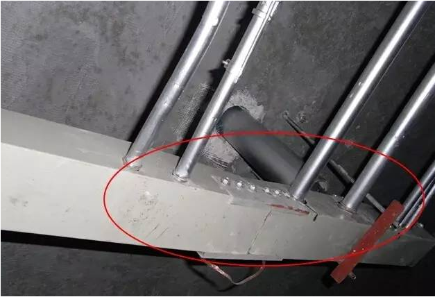 管進橋架未進行接地跨接